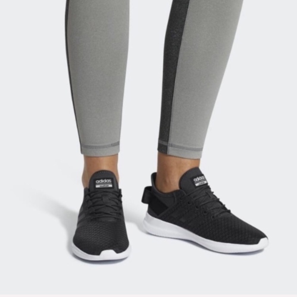 NWT Adidas QT Flex cloudfoam sneakers black - Picture 2 of 7